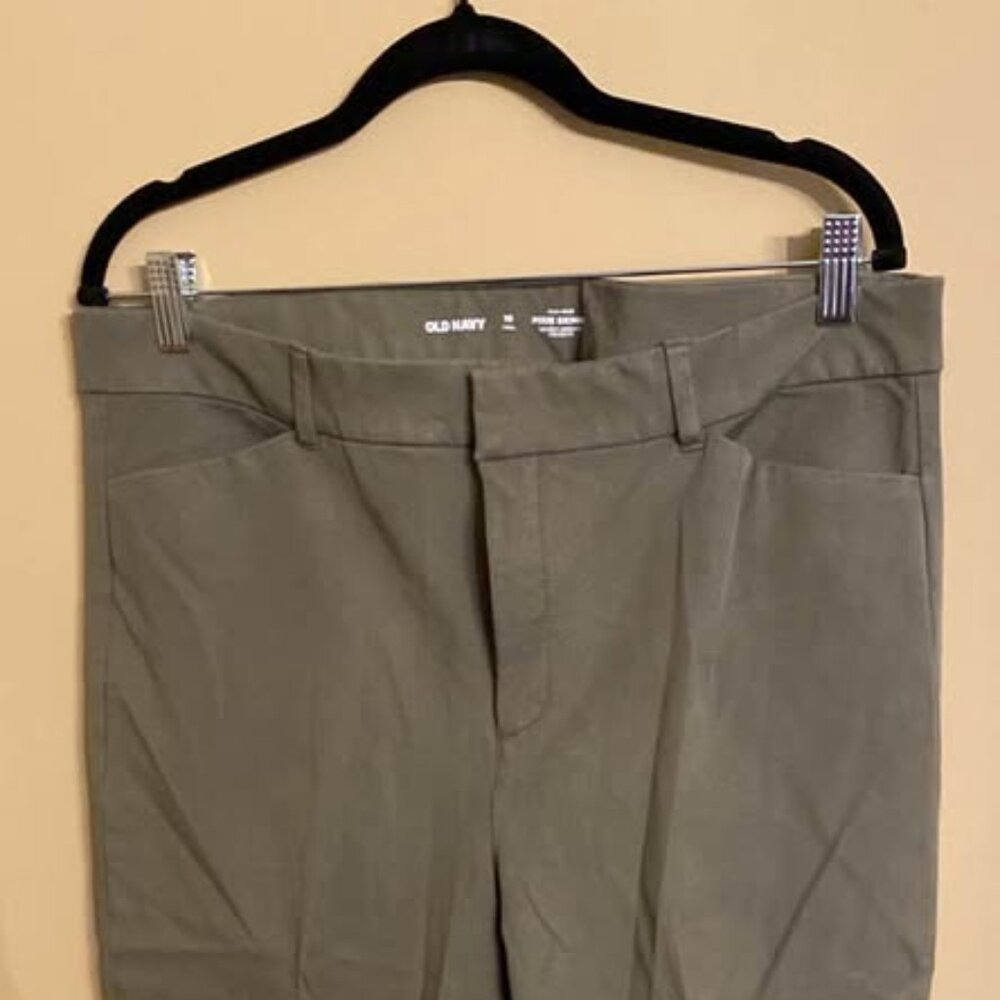 Old Navy Olive Green Pixie Pants